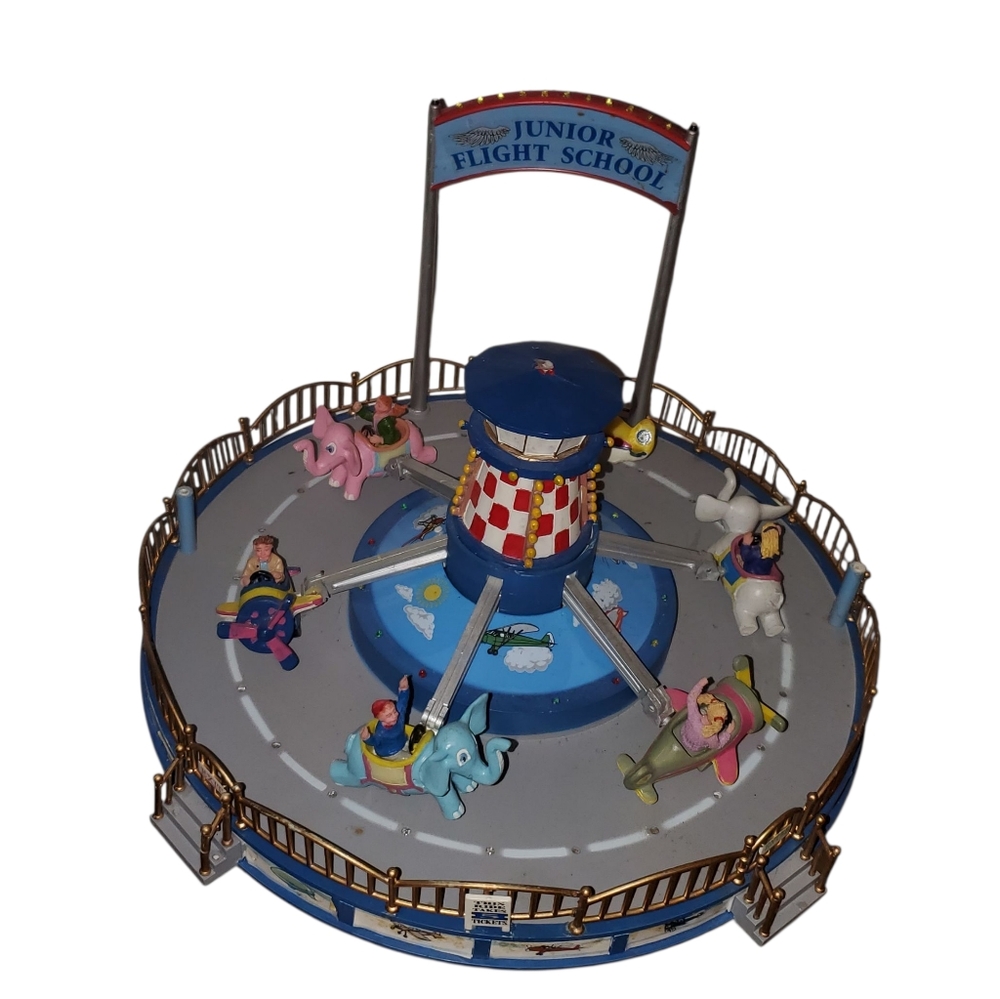 2007 Lemax Carnival Ride Junior Flight School